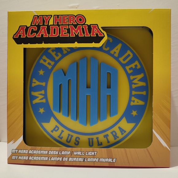My Hero Academia 3D Desk Lamp Wall Mountable Lighting Official Anime Decoration - Picture 1 of 9